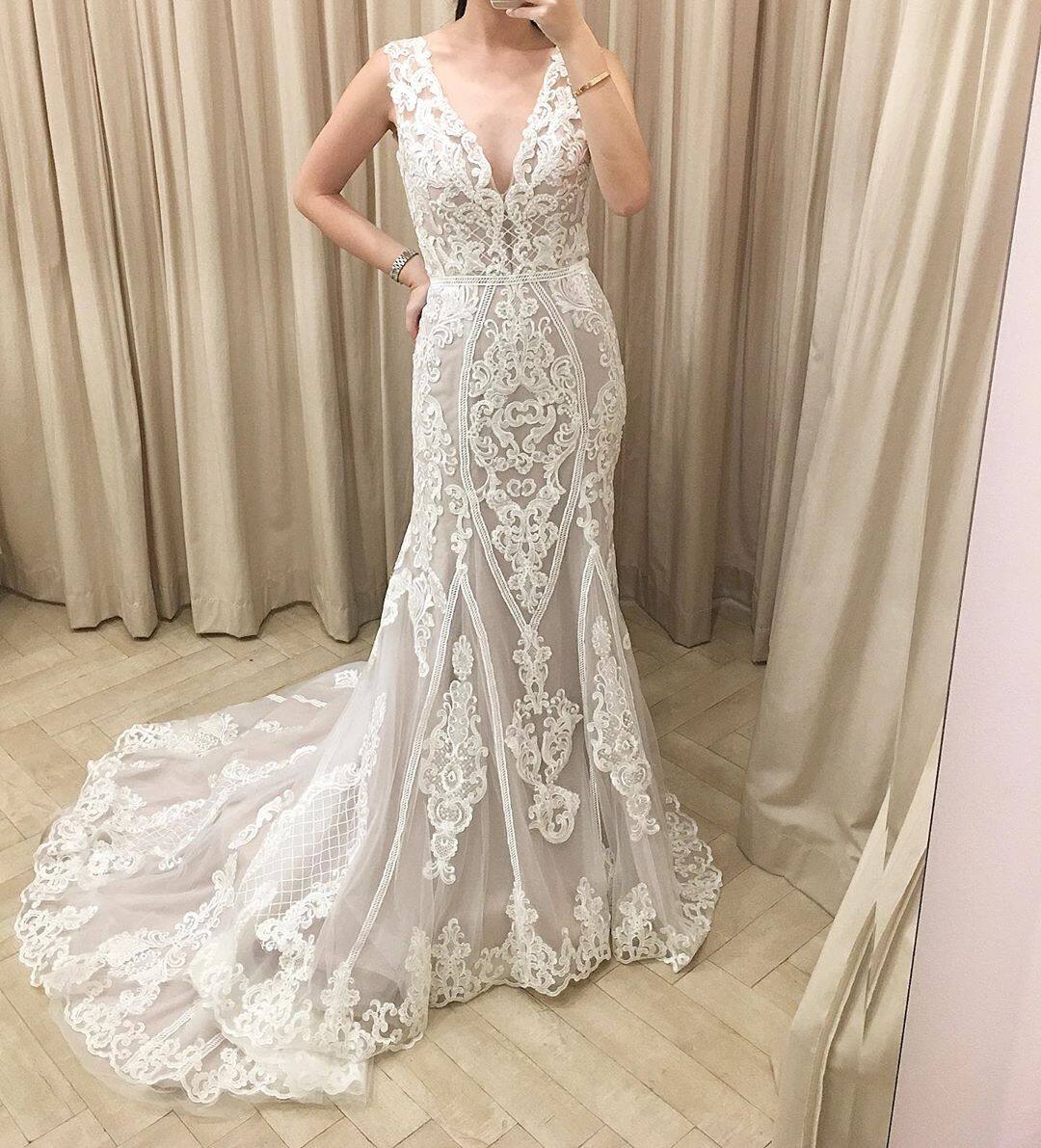 white label wedding gown